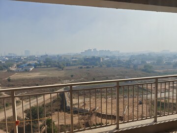 Balcony in 3 BHK Apartment at Emaar Palm Gardens, Sector 83 – for Rent