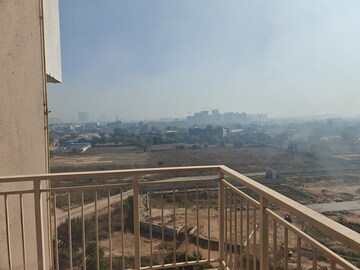 Balcony in 3 BHK Apartment at Emaar Palm Gardens, Sector 83 – for Rent