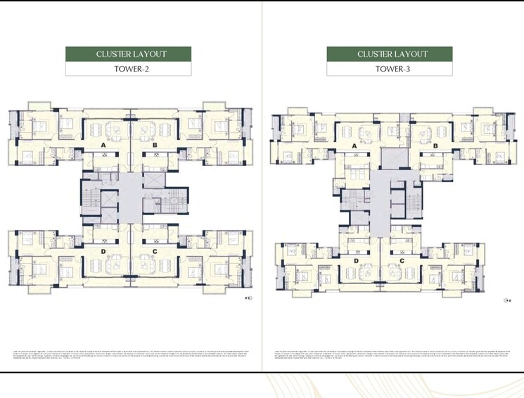 Floor Plan, emaar-urban-oasis 4 Bedroom 3040 Sq.Ft. Apartment In Sector 62 Gurgaon 9411316