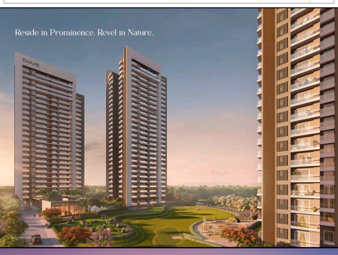 4 BHK + Servant Room 3040 Sq.Ft. Apartment in Emaar Urban Oasis