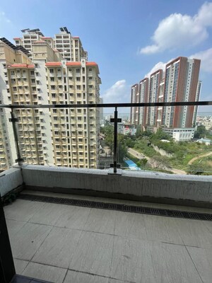 Balcony in 3 BHK Apartment at Duville Riverdale Residences, Kharadi – for Rent