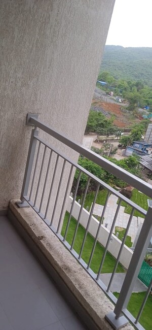 Balcony in 3 BHK Apartment at Godrej Emerald, Ghodbunder Road – for Rent