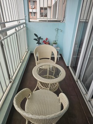 Balcony in 3 BHK Apartment at Mahindra Ashvita, Kukatpally – for Rent