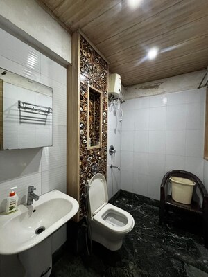 Bathroom in 2.5 BHK Apartment at Lodha Splendora Platino, Ghodbunder Road – for Rent