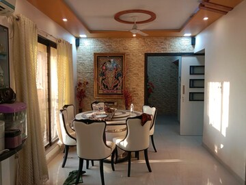 Living Room in 3 BHK Apartment at Cosmos Jewels, Ghodbunder Road – for Rent