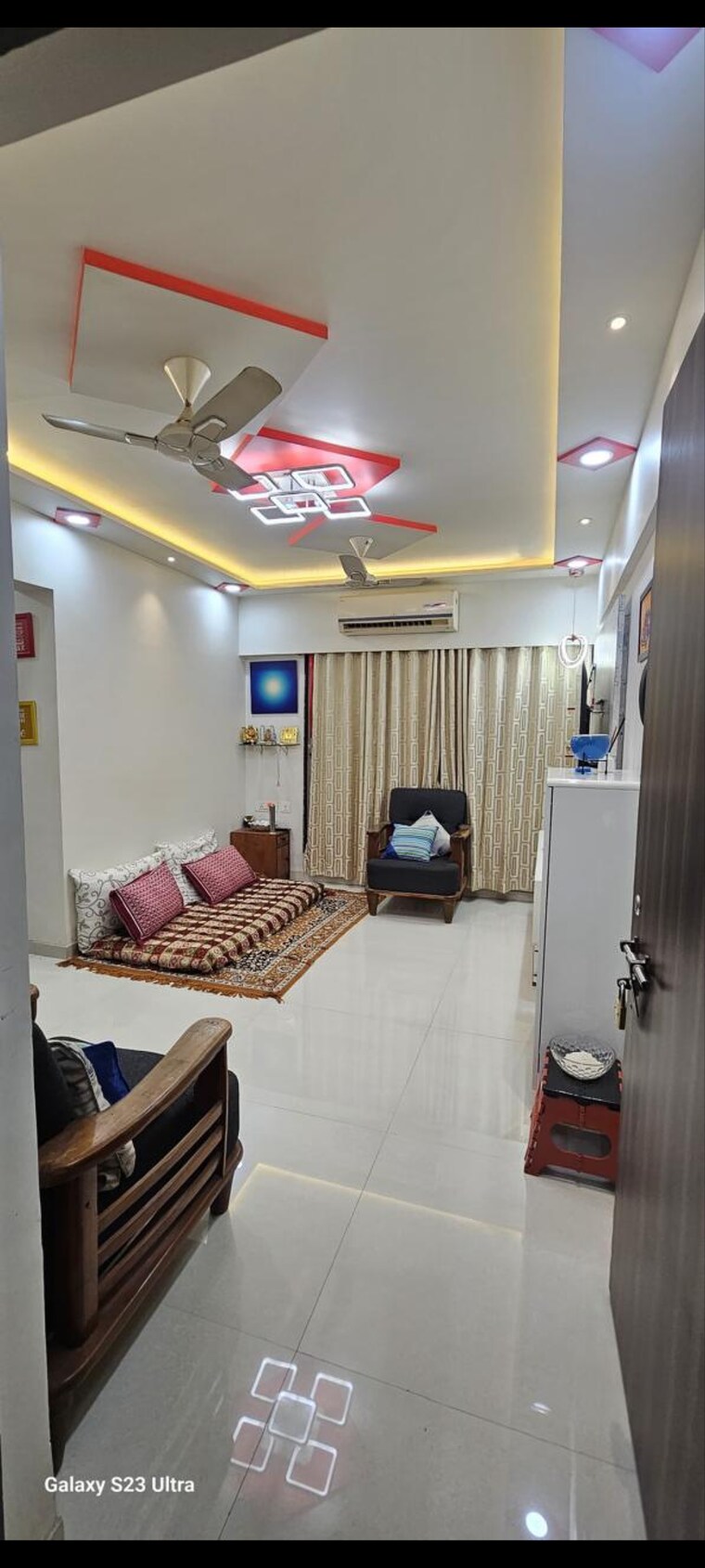 Living Room, dharti-pressidio 1 Bedroom 428 Sq.Ft. Apartment In Kandivali West Mumbai 9411567