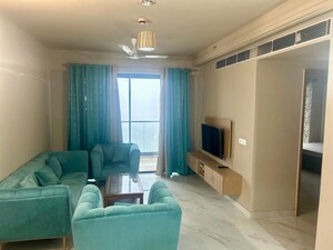 Living Room in 2 BHK Apartment at M3M Heights, Sector 65 – for Rent