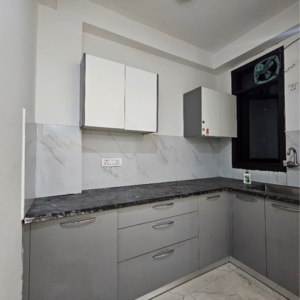 Kitchen in 3 BHK Builder Floor at Rohini Sector 24 – for Sale