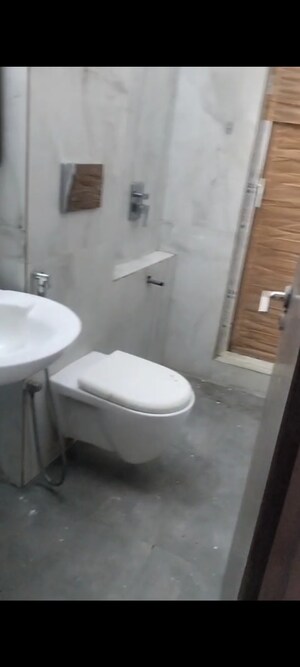 Bathroom in 1 BHK Apartment at Ruparel Elara, Kandivali West – for Rent