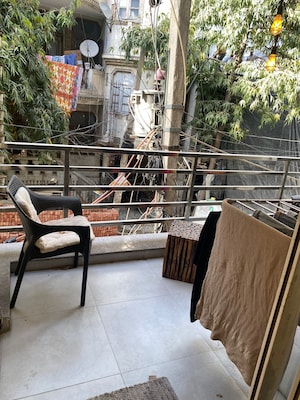 Balcony in 3 BHK Builder Floor at Saket – for Rent