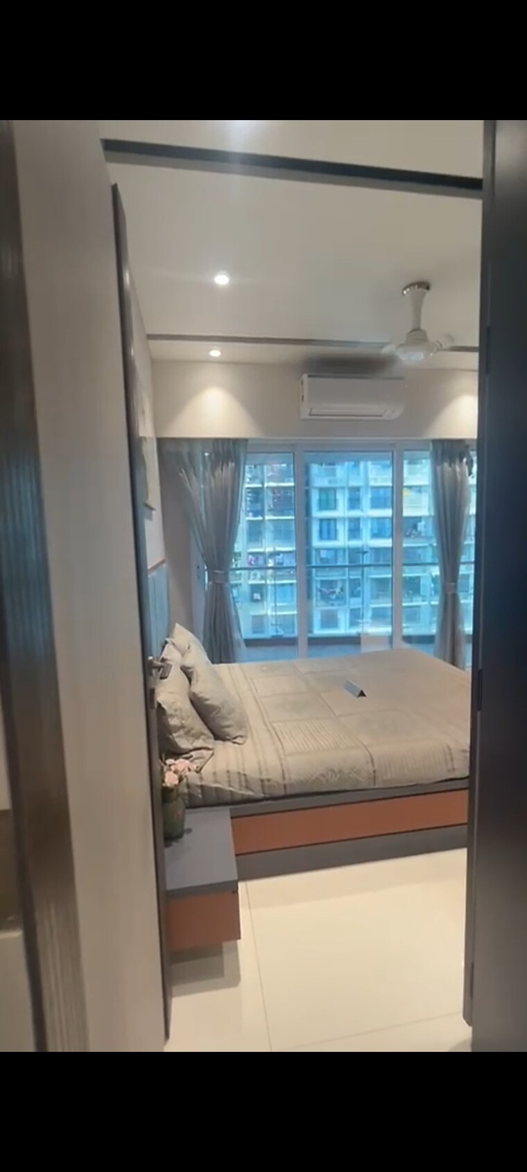 Bedroom, uk-iridium 2 Bedroom 521 Sq.Ft. Apartment In Kandivali East Mumbai 9411706