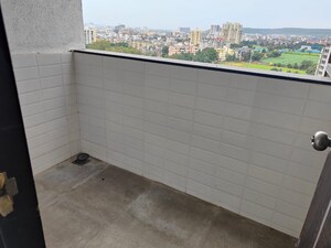 Balcony in 2 BHK Apartment at Aarya Residency Nanded, Nanded – for Rent