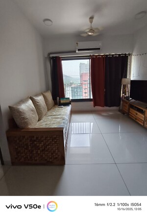 Living Room in 1 BHK Apartment at Jyoti Complex, Goregaon East – for Rent