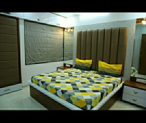 Bedroom in 2 BHK Apartment at Krishna Amorapolis, Dhanori – for Rent