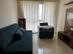 Living Room in 1 BHK Apartment at Sethia Imperial Avenue, Malad East – for Rent