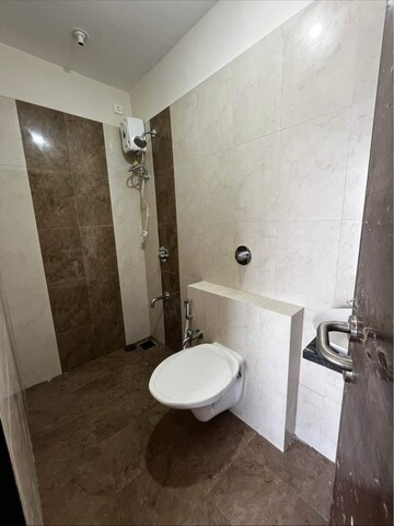 Bathroom in 1 BHK Apartment at Sethia Imperial Avenue, Malad East – for Rent