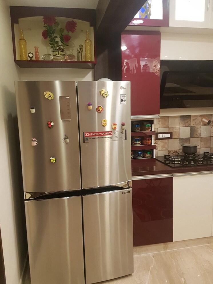 Kitchen, kv-lake-front 5 Bedroom 3600 Sq.Ft. Independent House In Yelachena Halli Bangalore 9411860