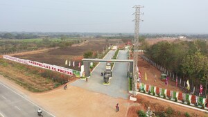  Plot – Exterior View View at JSR Suncity Opal, Kolanpaka - for Sale