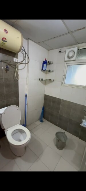 Bathroom in 3 BHK Apartment at Prateek Wisteria, Sector 77 – for Rent