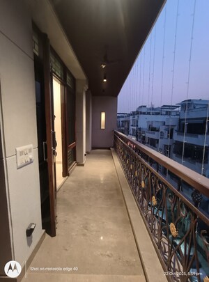 Balcony in 3 BHK Builder Floor at Shivalik Colony – for Rent