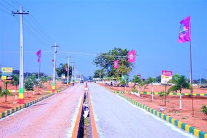  Plot – Exterior View View at JSR Suncity Opal, Kolanpaka - for Sale