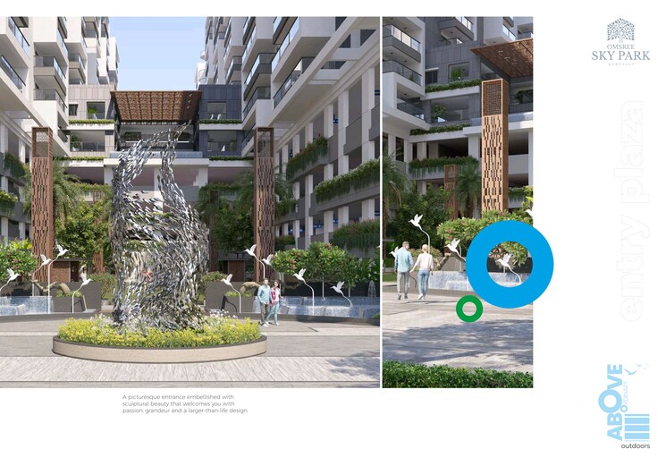 Exterior View, om-sree-skypark 3 Bedroom 1815 Sq.Ft. Apartment In Kompally Hyderabad 9411900