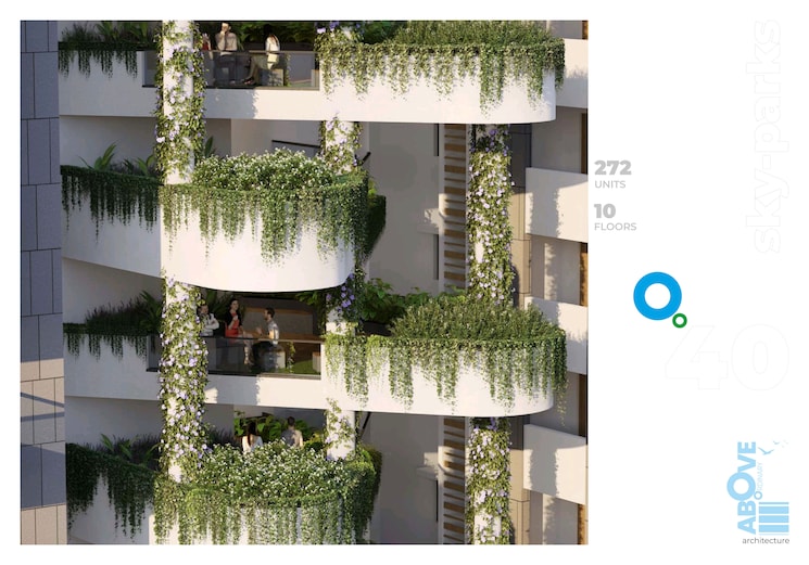 Exterior View, om-sree-skypark 4 Bedroom 2600 Sq.Ft. Apartment In Kompally Hyderabad 9411909