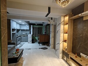 Living Room in 3 BHK Apartment at New Town Tower, New Town Action Area 1 – for Sale