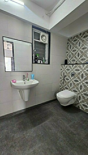 Bathroom in 1 BHK Apartment at Viman Nagar – for Rent