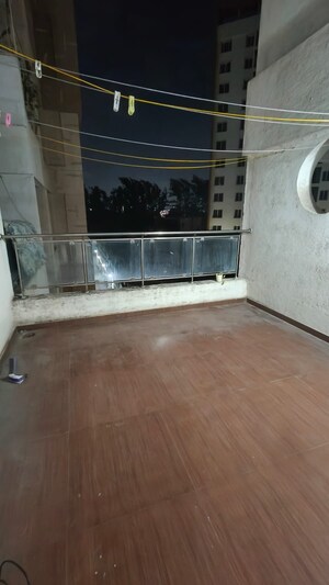 Balcony in 3 BHK Apartment at Kohinoor Shangrila, Pimpri – for Rent
