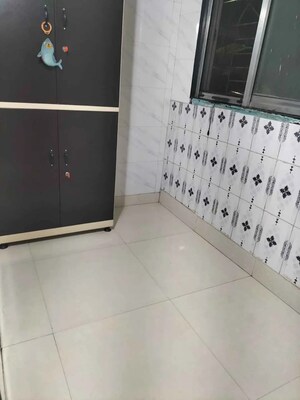 Bathroom in 1 BHK Apartment at Agarwal Krish Garden, Nalasopara West – for Rent