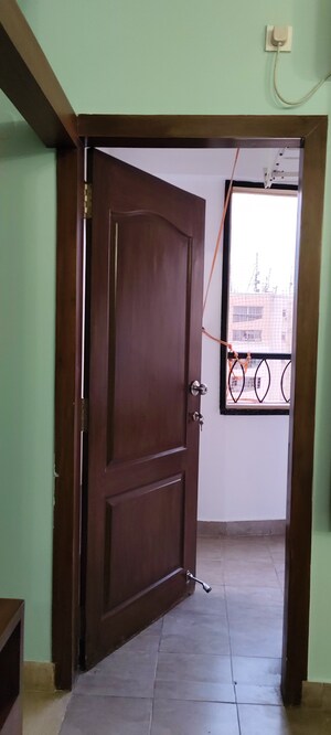 Building Lobby in 3 BHK Apartment at Ranka Heights, Domlur – for Rent