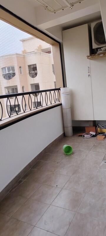 Balcony in 3 BHK Apartment at Ranka Heights, Domlur – for Rent