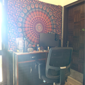 Bathroom in 3 BHK Builder Floor at Malviya Nagar – for Rent