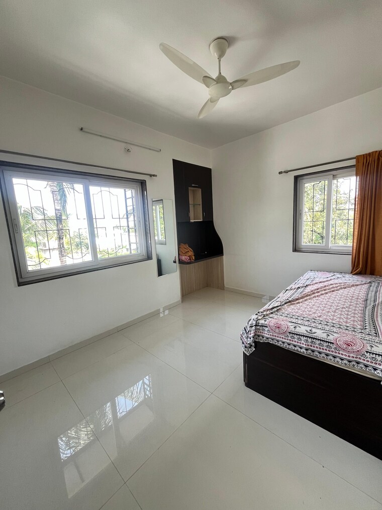 Bedroom, seema-garden 3 Bedroom 1300 Sq.Ft. Apartment In Kothrud Pune 9412069