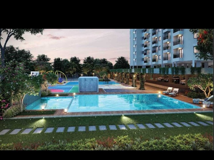 Swimming Pool, monarch-aqua 3 Bedroom 1291 Sq.Ft. Apartment In Kr Puram Bangalore 9412136