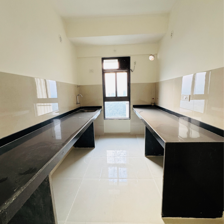 Kitchen, runwal-my-city-phase-ii-cluster-05 3 Bedroom 777 Sq.Ft. Apartment In Usarghar Gaon Thane 9412147