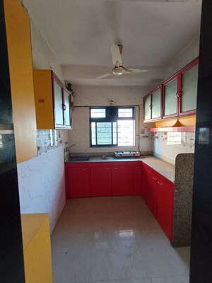 Kitchen in 3 BHK Apartment at Nikunj Chhaya, Kandivali West – for Sale