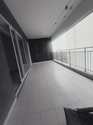 Balcony in 4 BHK Apartment at Godrej Woods, Sector 43 – for Rent