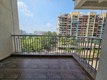 Balcony in 3.5 BHK Apartment at Brahma Suncity Platinum, Wadgaon Sheri – for Rent