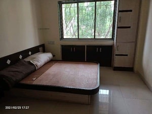 Bedroom in 2 BHK Apartment at Goel Ganga Orchard, Mundhwa – for Rent