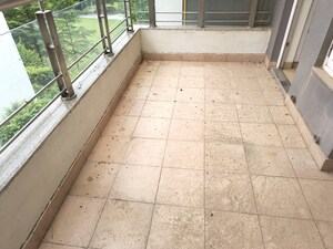 Balcony in 4 BHK Builder Floor at Adani Samsara, Sector 60 – for Rent