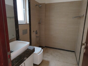Bathroom in 4 BHK Builder Floor at Adani Samsara, Sector 60 – for Rent