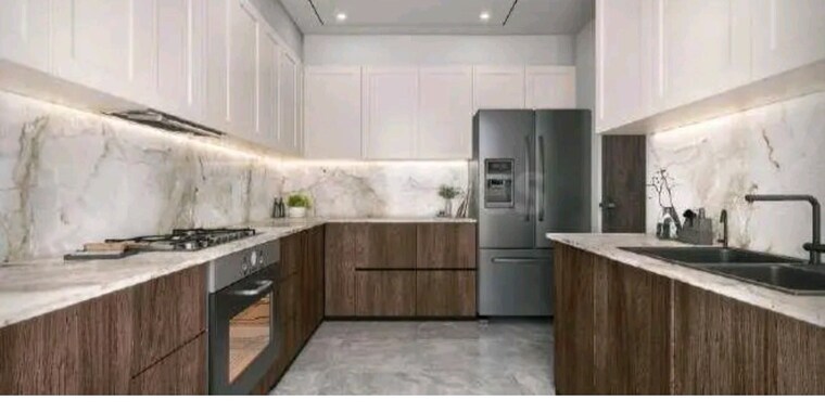 Kitchen, silverglades-the-legacy 3 Bedroom 2800 Sq.Ft. Apartment In Sector 59 Gurgaon 9412247