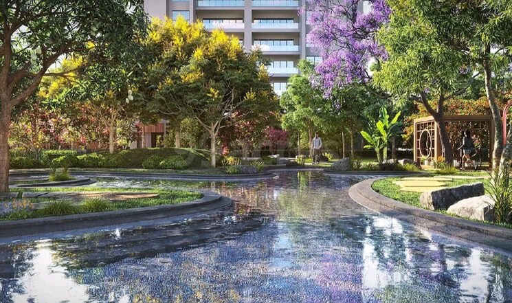 Garden, silverglades-the-legacy 3 Bedroom 2800 Sq.Ft. Apartment In Sector 59 Gurgaon 9412247