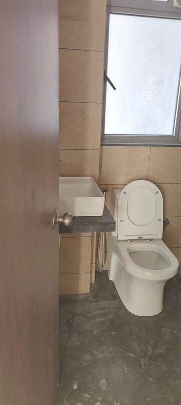 Bathroom in 3 BHK Apartment at Kalpataru Immensa, Kolshet Road – for Rent