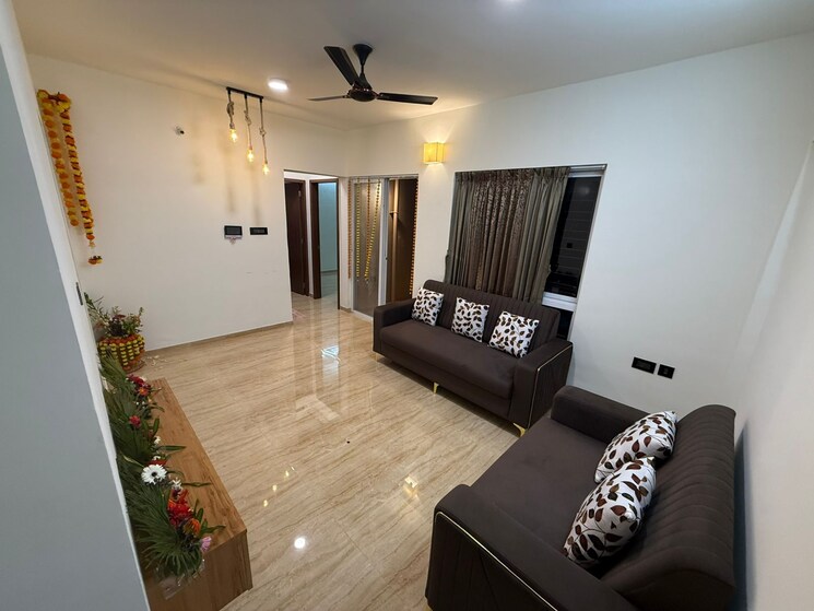Living Room, vtp-cygnus 2 Bedroom 700 Sq.Ft. Apartment In Kharadi Pune 9412256