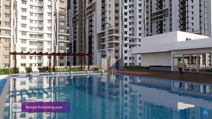 Swimming Pool, aparna-sarovar-zicon 2.5 Bedroom 1530 Sq.Ft. Apartment In Nallagandla Hyderabad 9412268