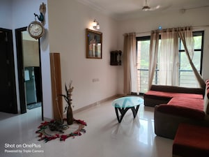Living Room in 2 BHK Apartment at Raheja Interface Heights, Malad West – for Rent