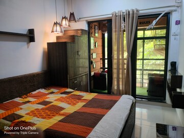 Bedroom in 2 BHK Apartment at Raheja Interface Heights, Malad West – for Rent